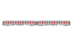 Rivarossi HR4416 - H0 - 2-tlg. Set Liegewagen DB Nachtzug, DB, Ep. V